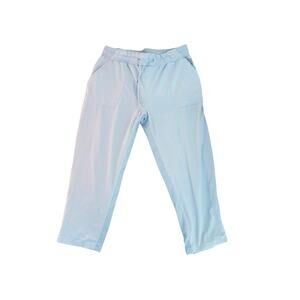 Lululemon Beyond the Studio Crop Blue‎ Linen size 14